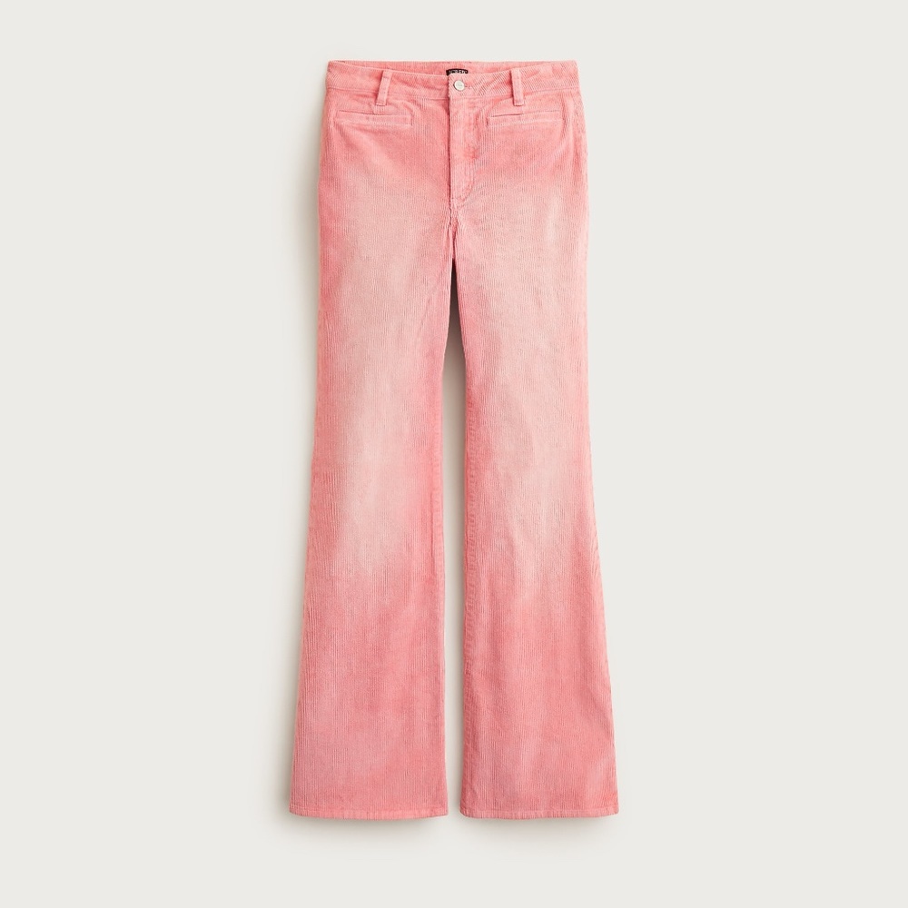 NWOT J.Crew TALL Vintage Flare Pant in Coral Reef